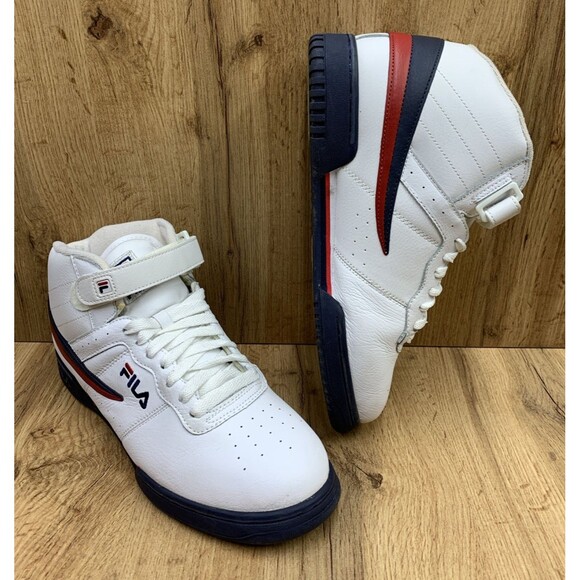 Fila Other - FILA F-13 White High Top  1VF059LX-150 Classic Basketball/Lifestyle Mens SIze 10